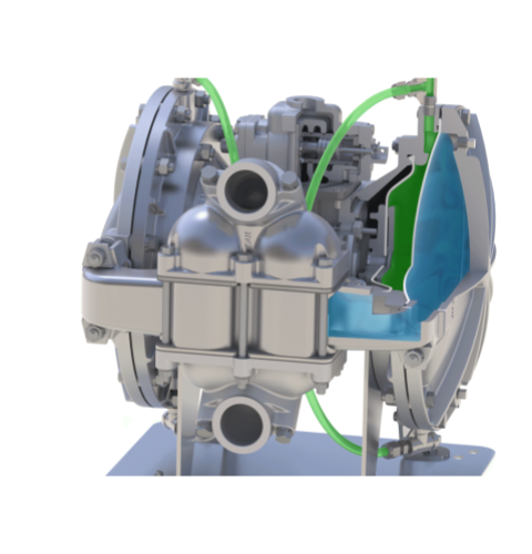 What if diaphragm fails in an AODD pump