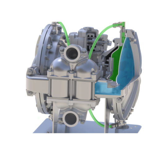 What if diaphragm fails in an AODD pump